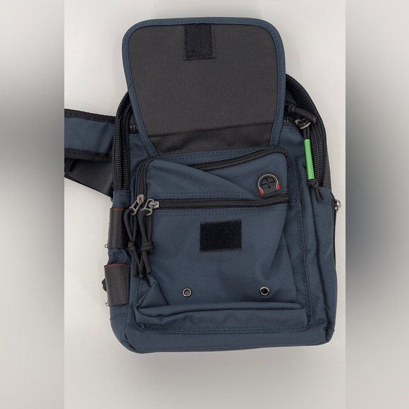 NICGID Messenger Sling Bag Shoulder Backpacks Crossbody Outdoor Tons Of Pockets - Picture 4 of 12